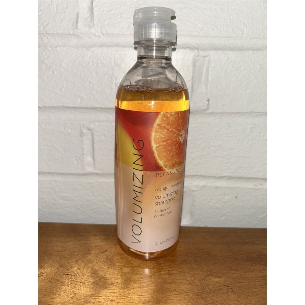 Bath And Body Works‎ Pleasures MANGO MANDARIN 12oz Volumizing Shampoo